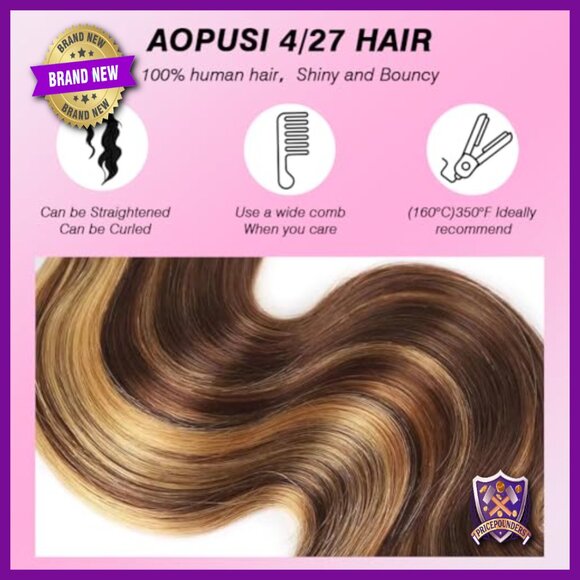 100% Brazilian Virgin Human Hair Extensions 4 Bundles Body Wave 20-26 Inch main image 4